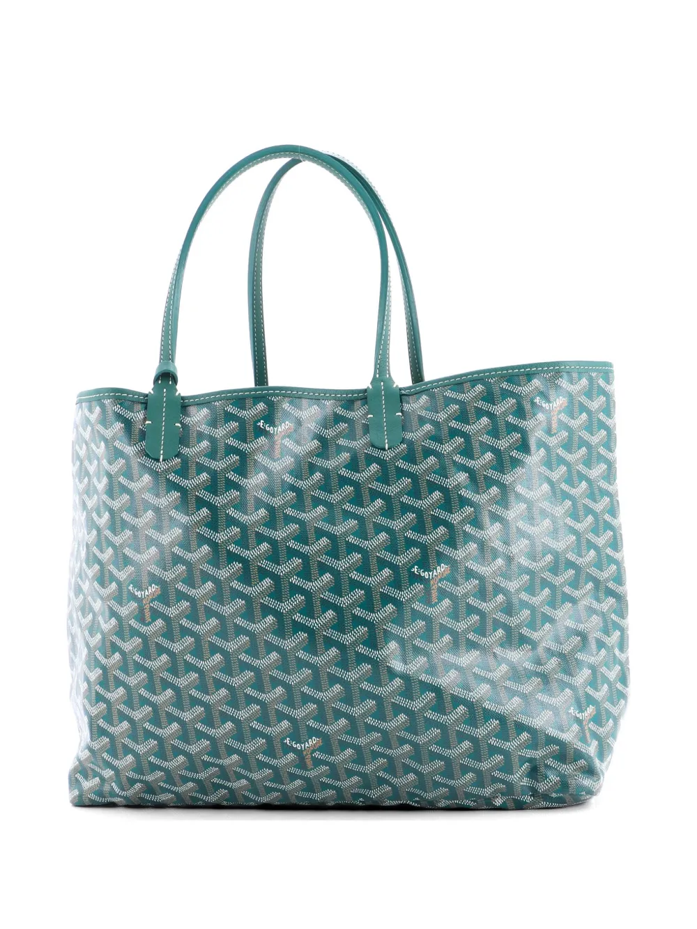 Goyard Pre-Owned Saint Louis Coated Canvas PM tote bag - Verde