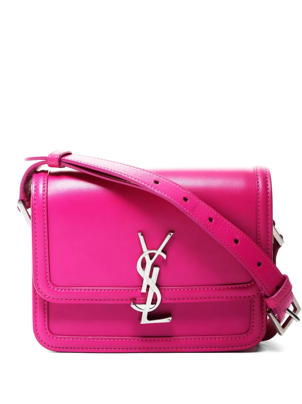 Saint Laurent Pre-Owned 2020 leather satchel shoulder bag - Pink