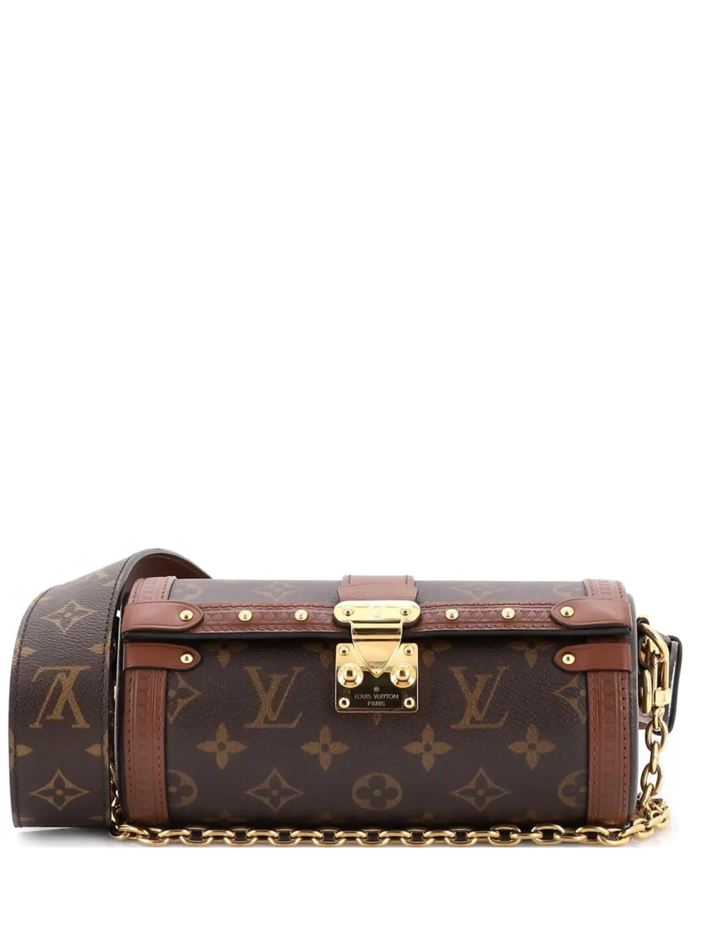 Louis Vuitton Pre-Owned Papillon Trunk Bag Monogram Canvas shoulder bag - Marrone
