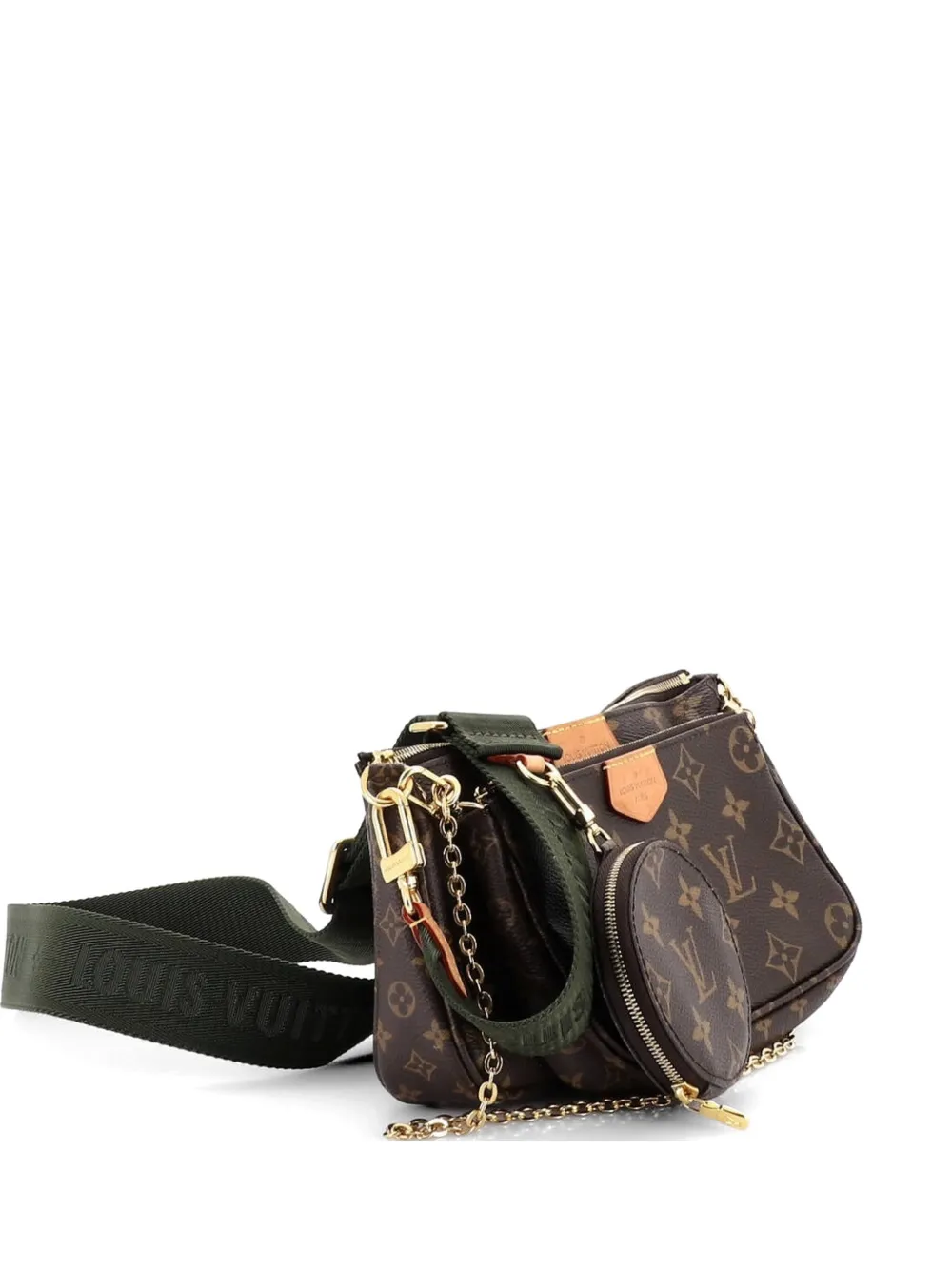 Louis Vuitton Pre-Owned Multi Pochette Accessoires Monogram Canvas crossbody bag - Marrone