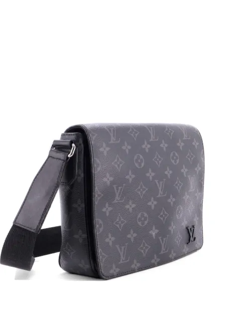 Louis Vuitton Pre-Owned District Messenger Bag Monogram Eclipse Canvas PM crossbody bag