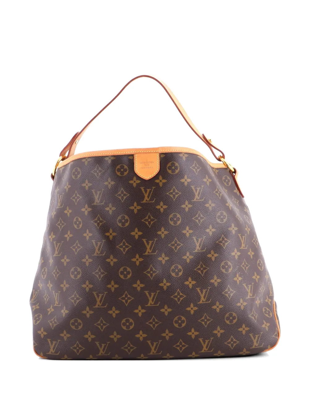 Louis Vuitton Pre-Owned Delightful Handbag Monogram Canvas MM hobo bag - Braun