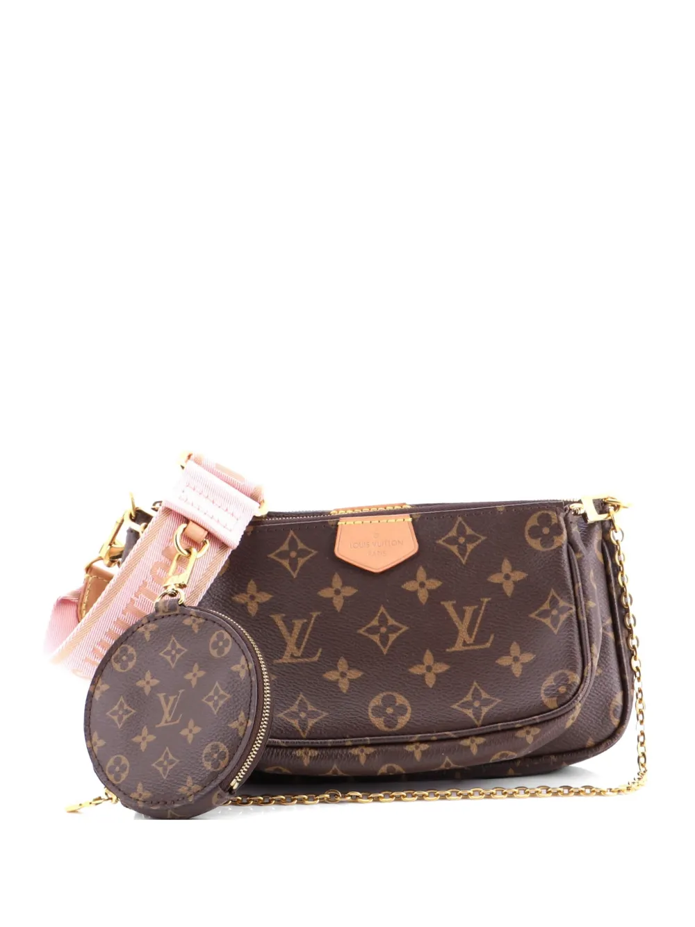 Louis Vuitton Pre-Owned Multi Pochette Accessoires Monogram Canvas crossbody bag - Marrone