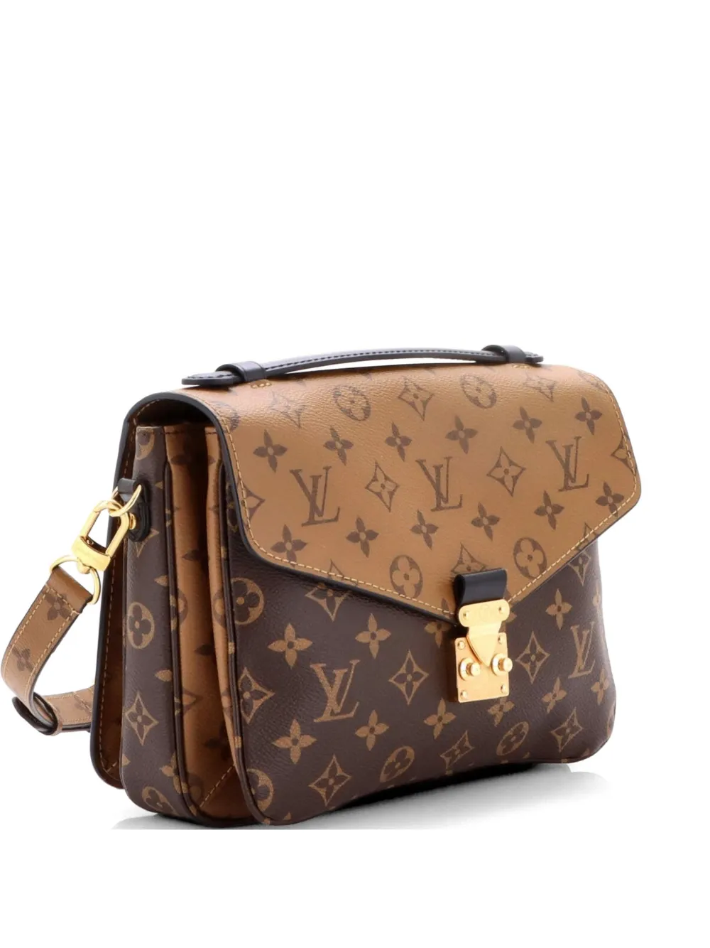 Louis Vuitton Pre-Owned Pochette Metis Reverse Monogram Canvas crossbody bag - Marrone