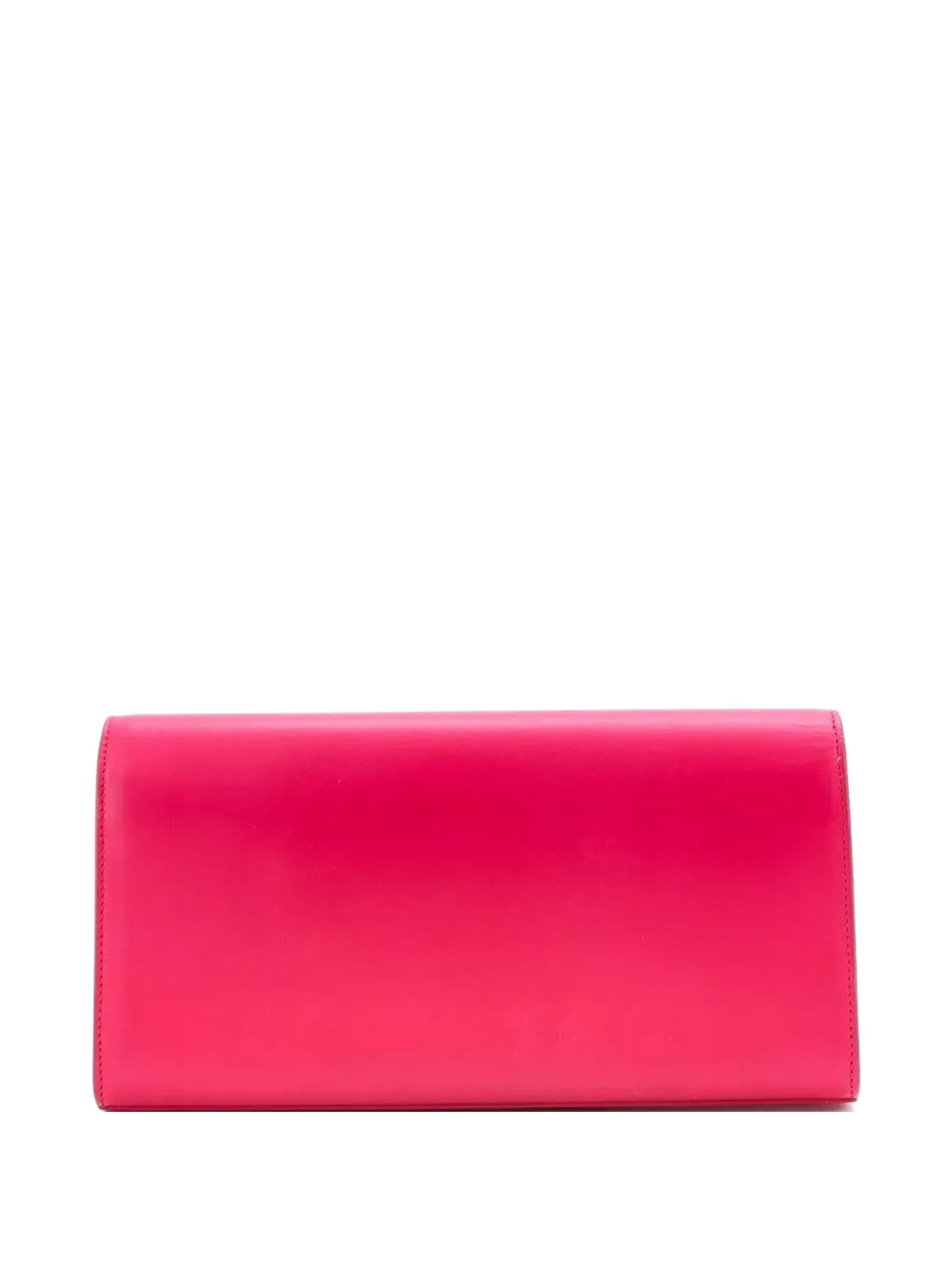 Classic Monogram Tassel Leather Long Clutch Bag