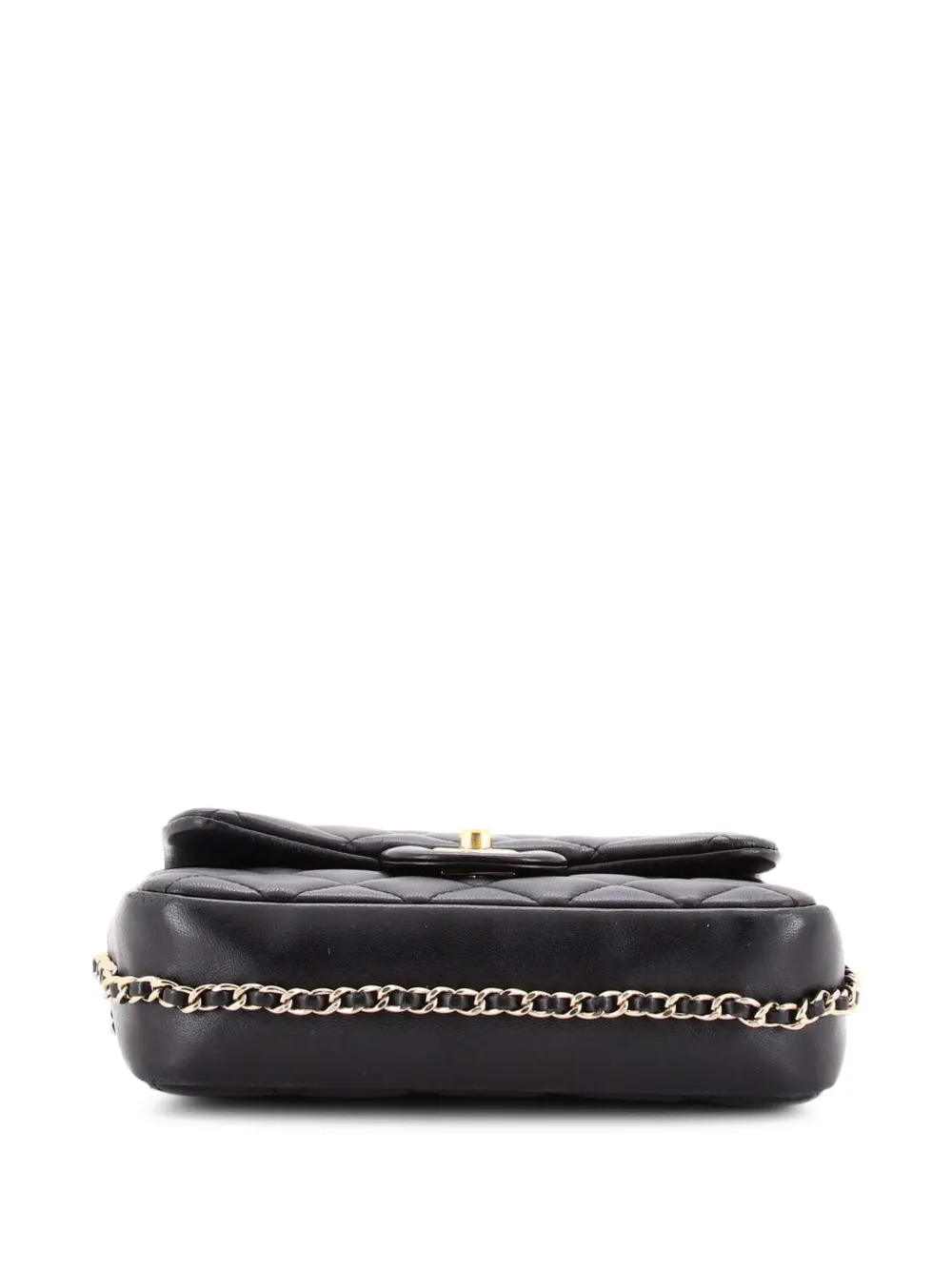 My Precious Pearls Chain Flap Bag Quilted Lambskin Medium Crossbody Bag