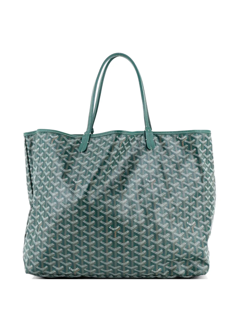 Goyard Pre-Owned Saint Louis Coated Canvas GM tote bag - Verde