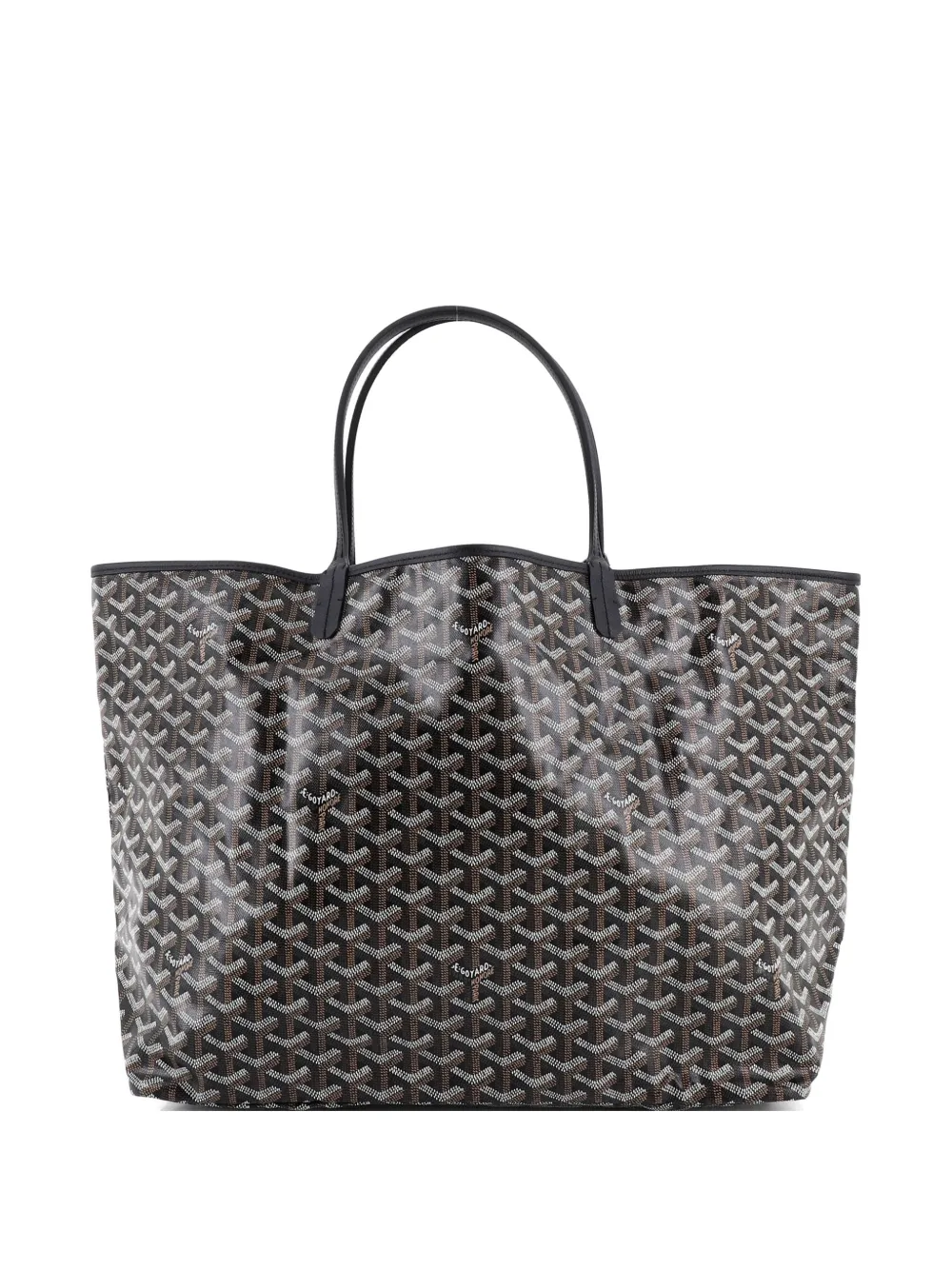 Goyard Pre-Owned Saint Louis Coated Canvas GM tote bag - Nero
