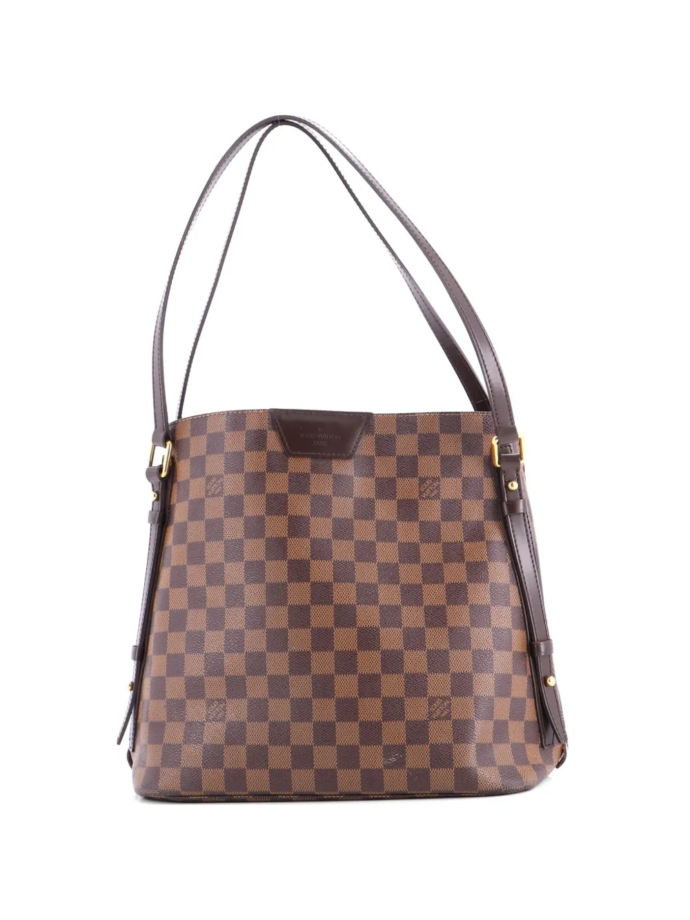 Louis Vuitton Pre-Owned Cabas Rivington Damier shoulder bag - Brown