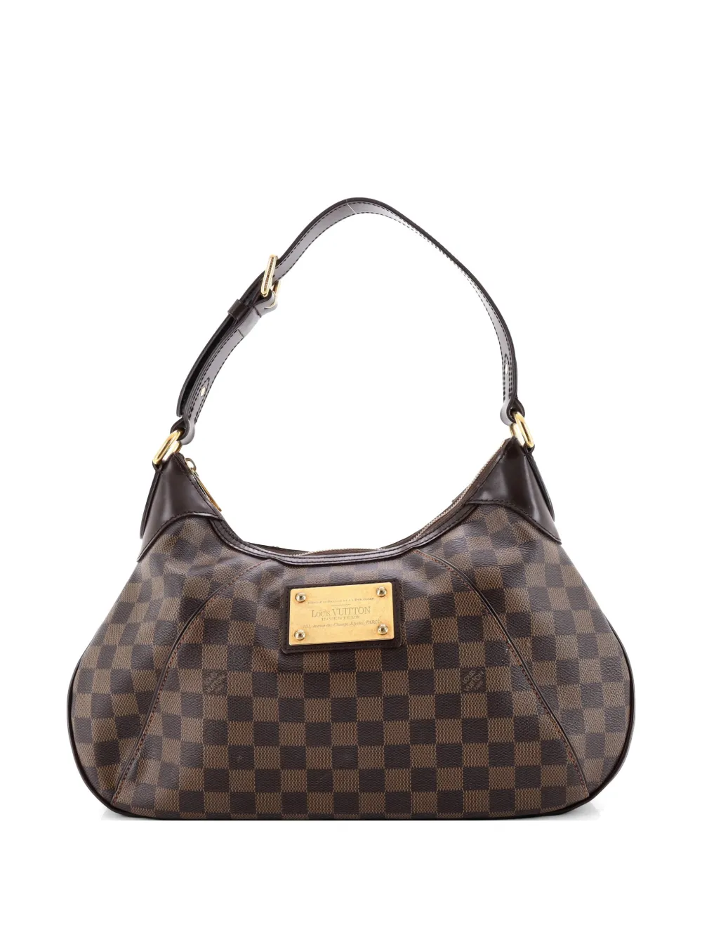 Louis Vuitton Pre-Owned Thames Handbag Damier GM hobo bag - Marrone