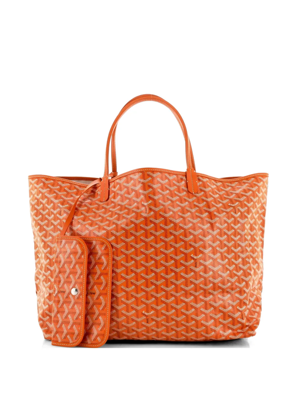 Goyard Pre-Owned Saint Louis Coated Canvas GM tote bag - Orange