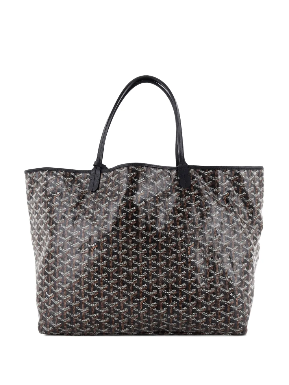 Goyard Pre-Owned Saint Louis Coated Canvas GM tote bag - Nero