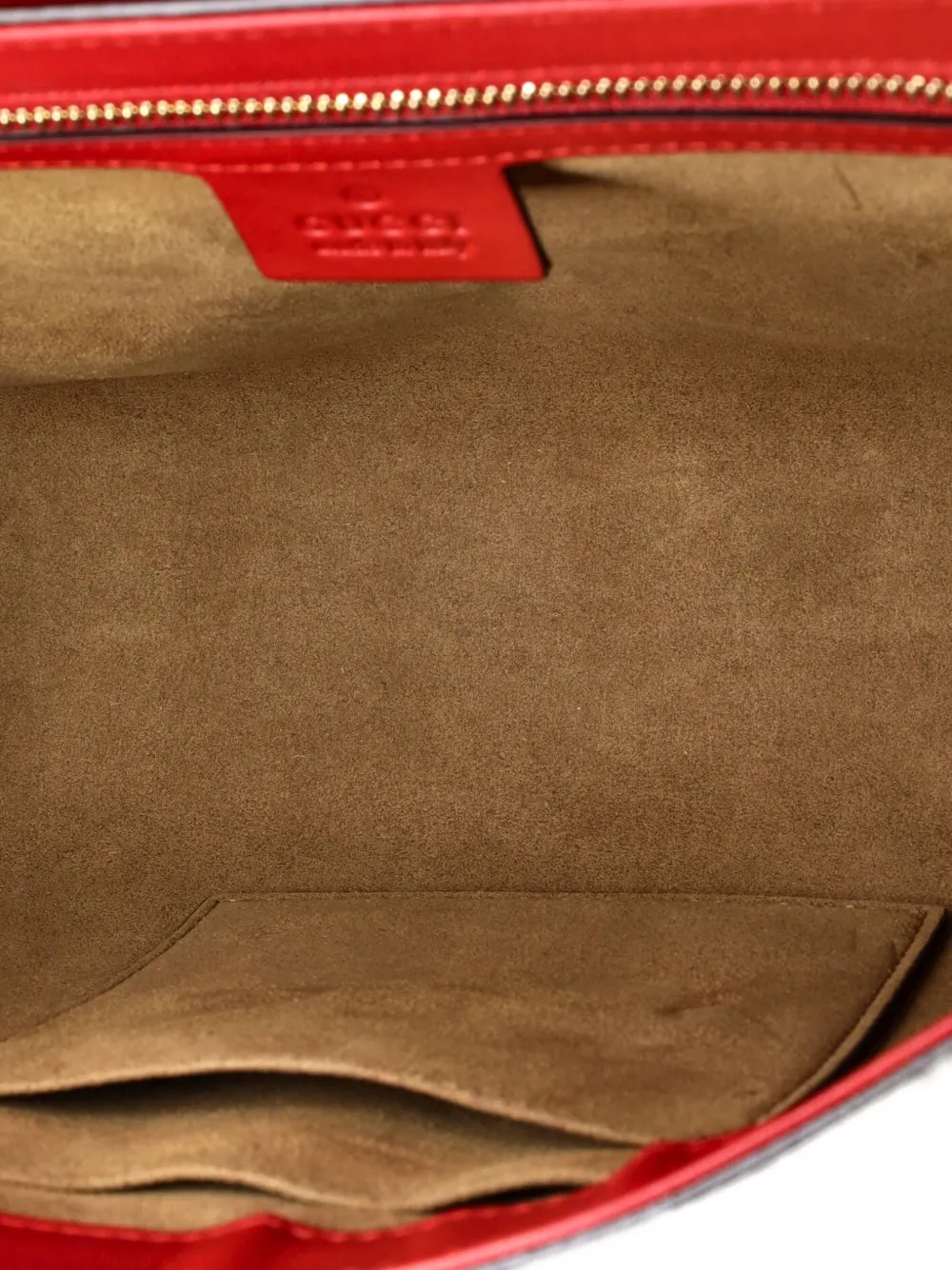 Padlock Gg Coated Canvas And Leather Medium Shoulder Bag