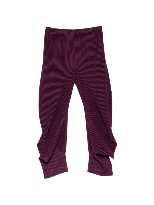 HOMME PLISSE ISSEY MIYAKE プリーツパンツ パープル Homme Plissé Issey Miyake プリーツ パンツ | パープル | FARFETCH JP