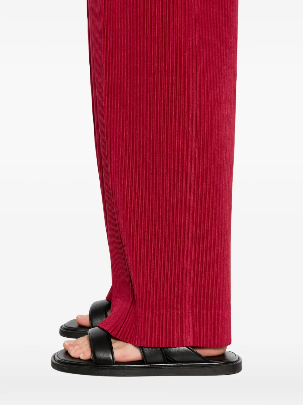 Homme Plissé Issey Miyake January broek Rood