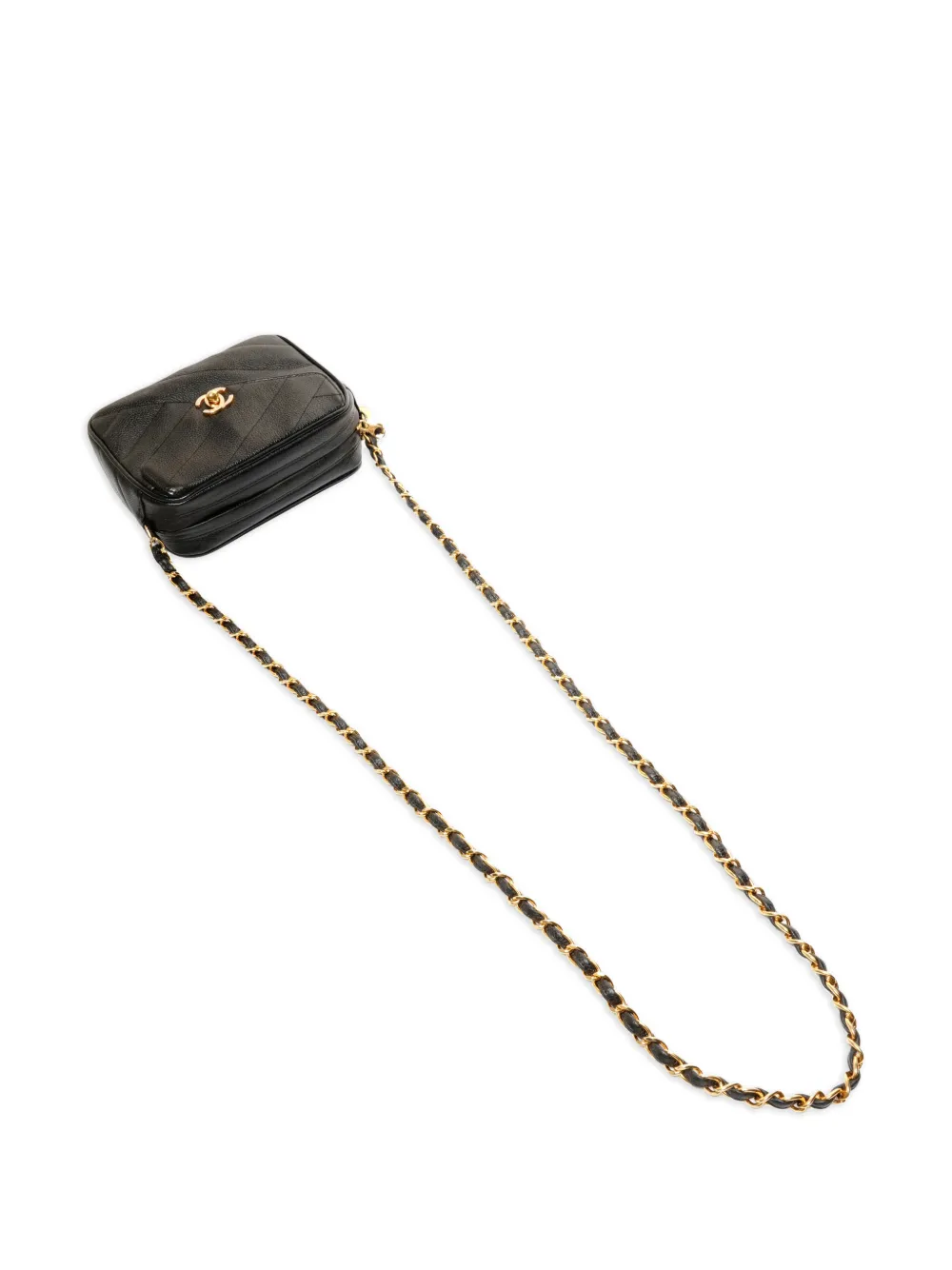 1994-1996 Chevron Chain Cross Body Bag
