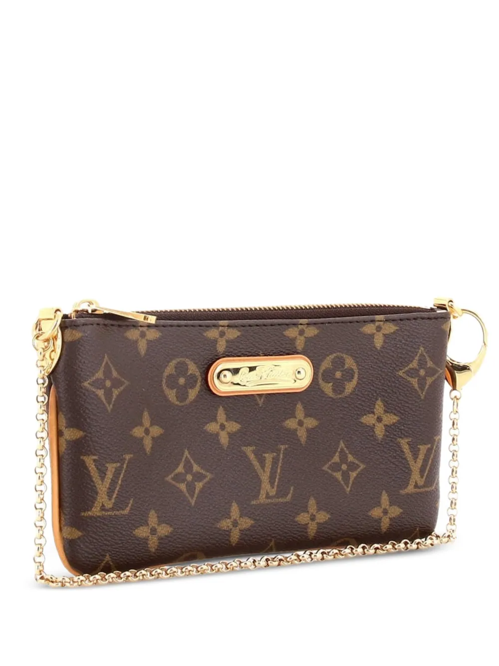 Louis Vuitton Pre-Owned Milla Pochette Monogram Canvas MM clutch bag - Brown