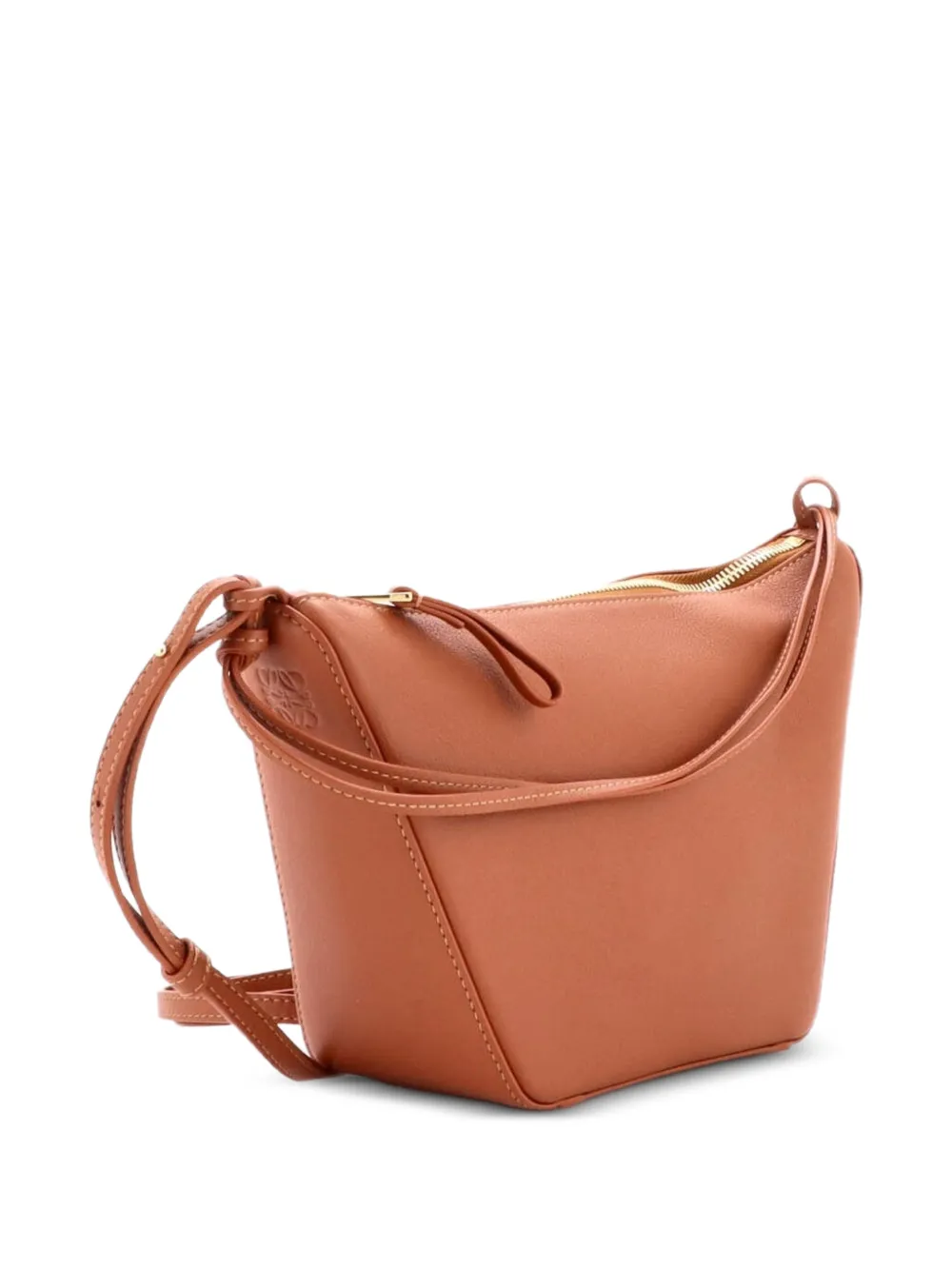 Hammock Hobo Leather Mini Crossbody Bag