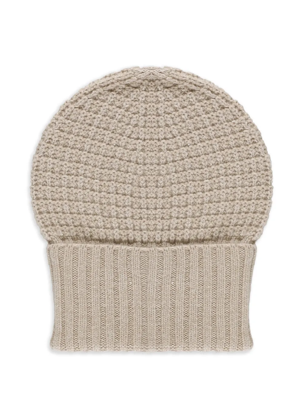 Fabiana Filippi knitted beanie - Toni neutri