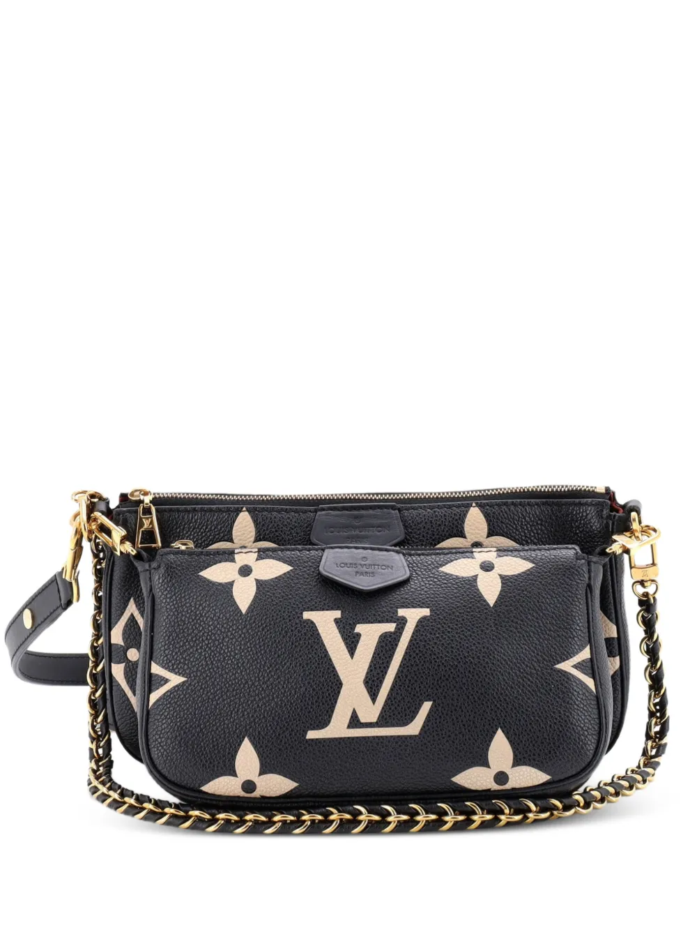 Louis Vuitton Pre-Owned Multi Pochette Accessoires Bicolor Monogram Empreinte Giant crossbody bag - Nero