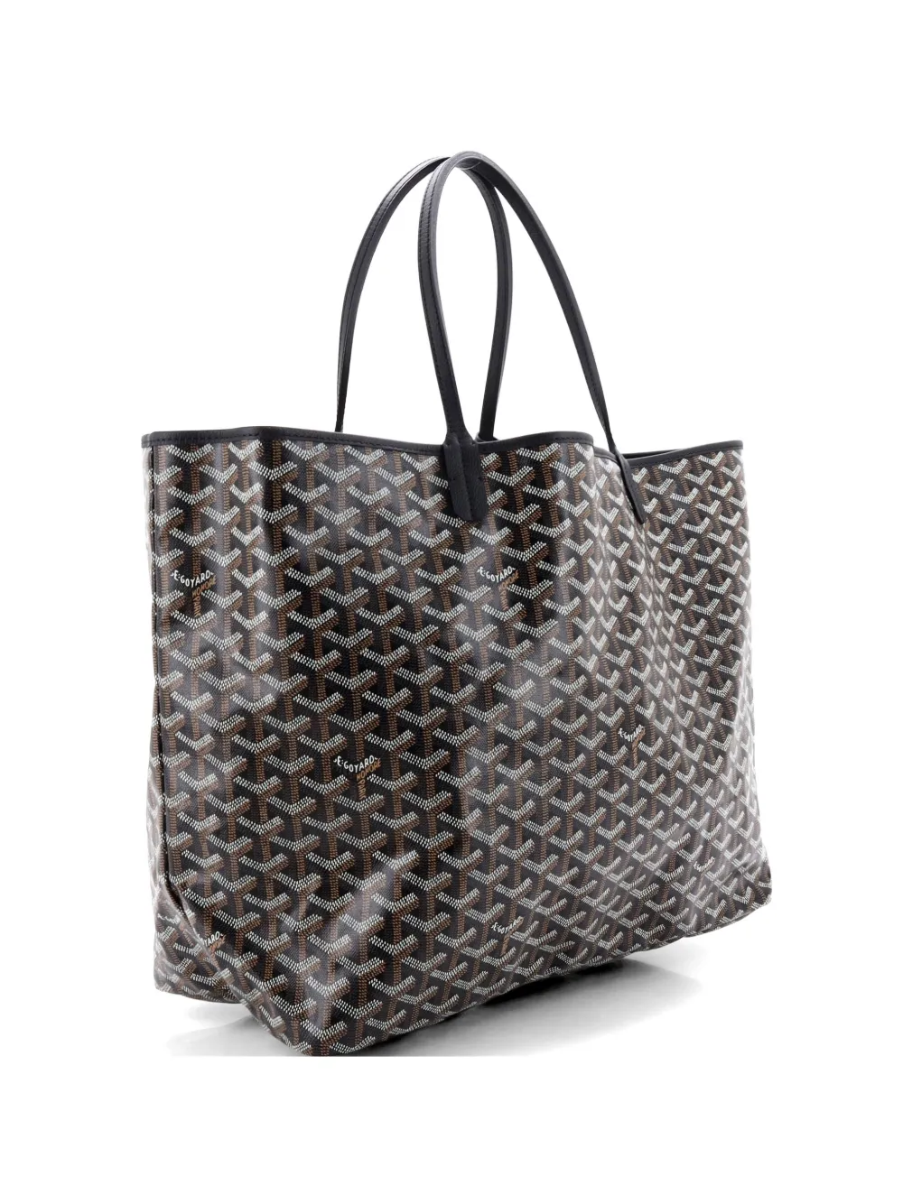Goyard Pre-Owned Saint Louis Coated Canvas GM tote bag - Nero