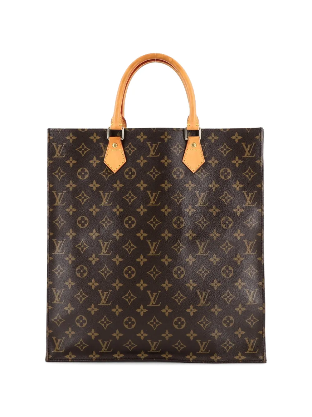 Louis Vuitton Pre-Owned Sac Plat Bag Monogram Canvas tote bag - Marrone