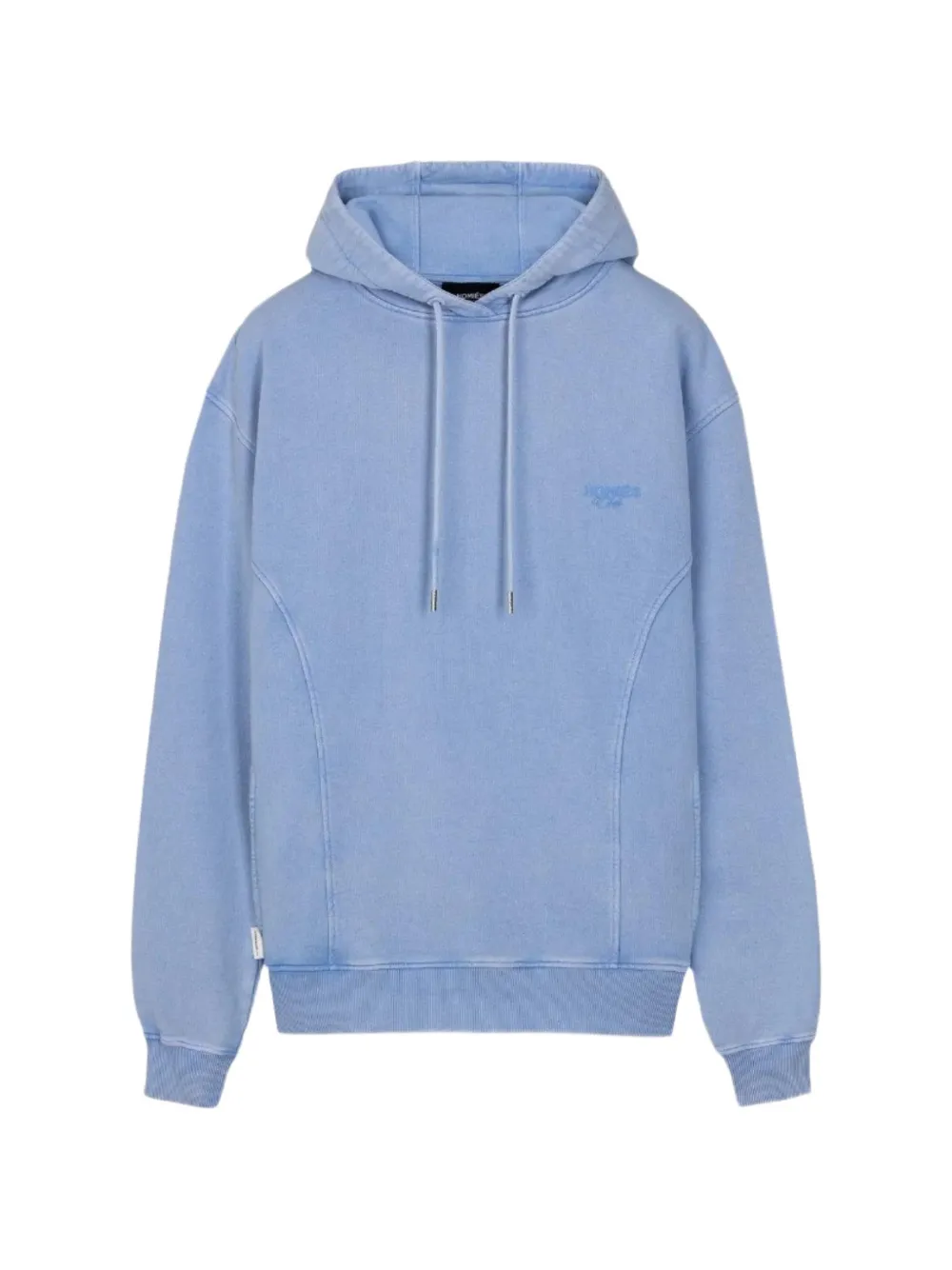 HOMIES MARBELLA drawstring cotton hoodie - Blue