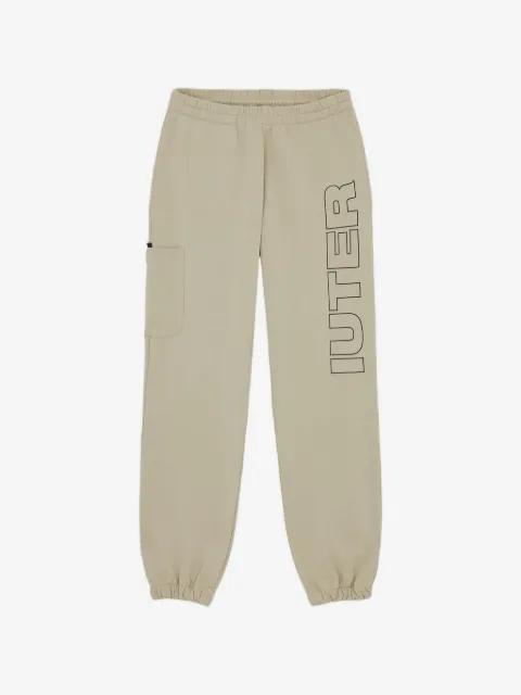 IUTER Family patch-pocket cotton trousers