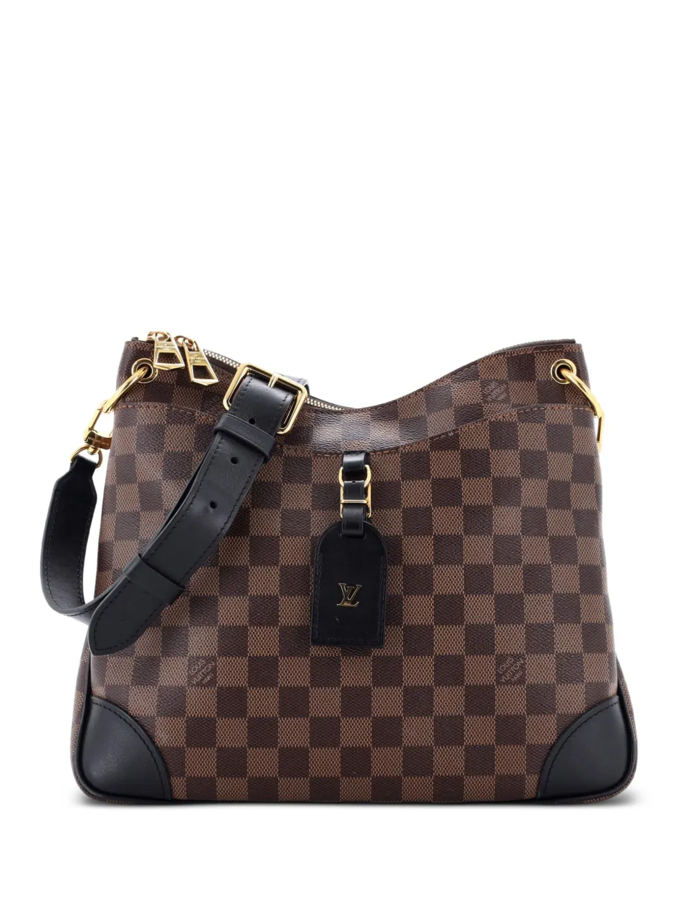 Louis Vuitton Pre-Owned Odeon NM Handbag Damier MM crossbody bag - Marrone