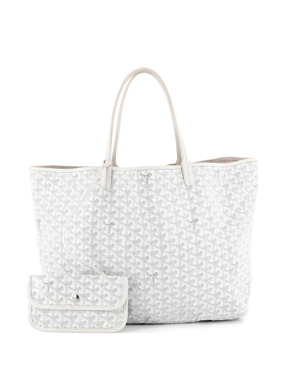Goyard Pre-Owned Saint Louis Coated Canvas GM tote bag - Bianco