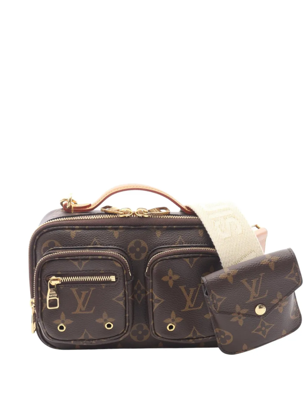 Louis Vuitton Pre-Owned 2021-2026 Monogram Utility satchel - Marrone