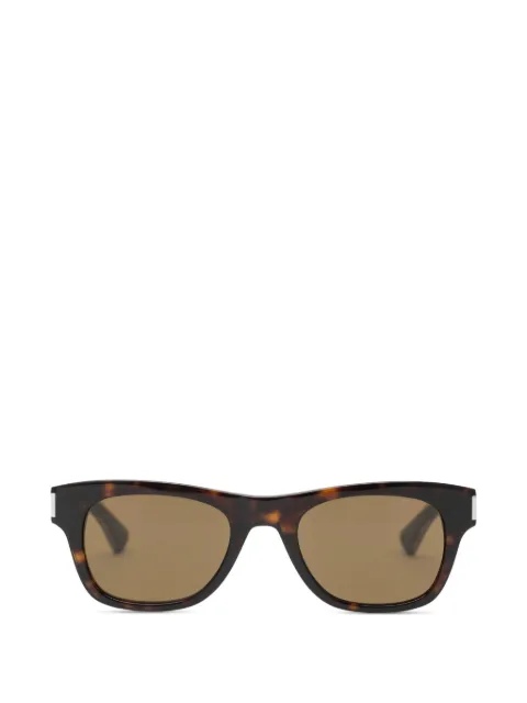 Saint Laurent Eyewear lentes de sol Havana