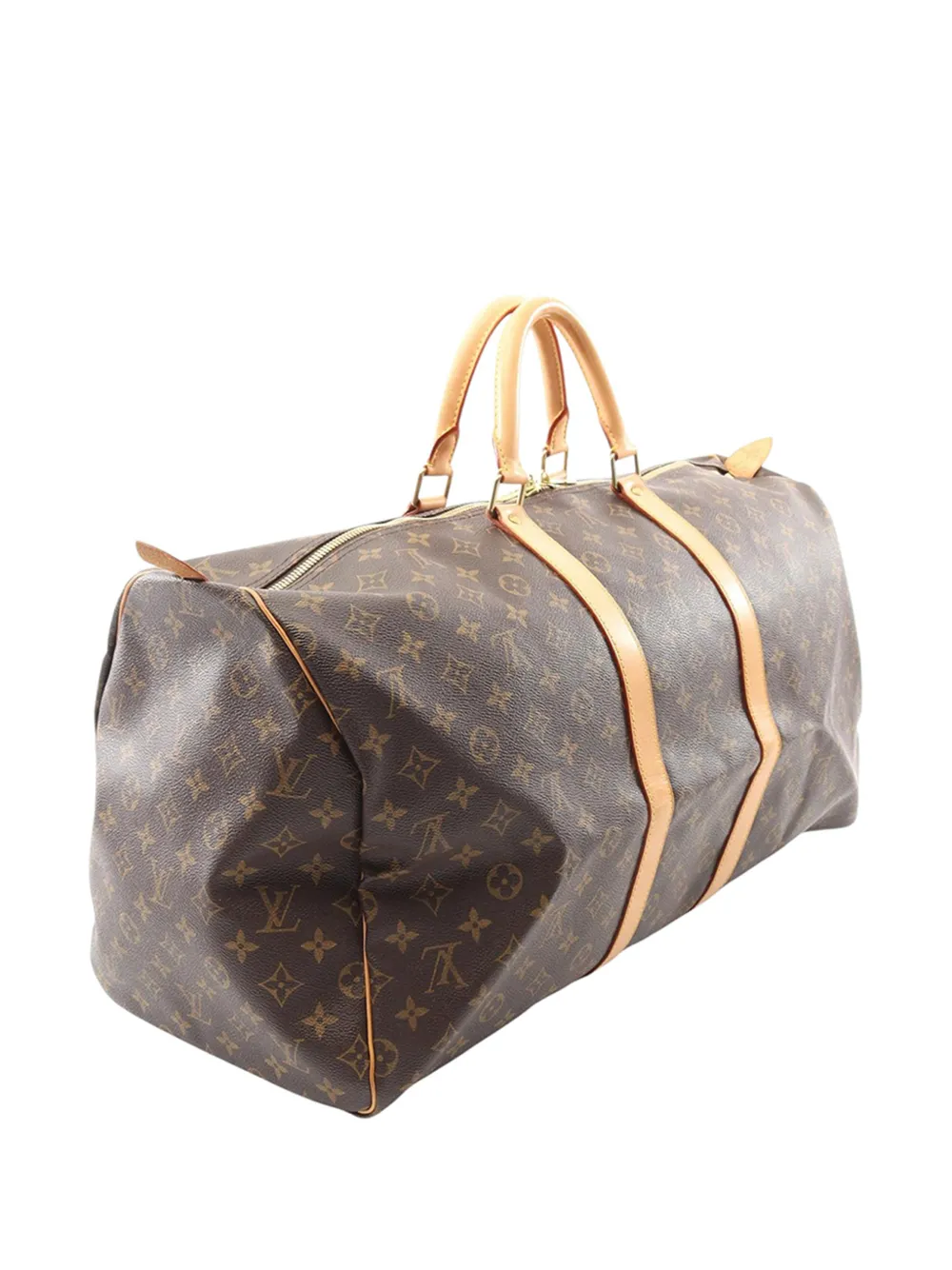  Louis Vuitton Pre-owned 2003 Monogram Keepall 55 Travel Bag - Brown 