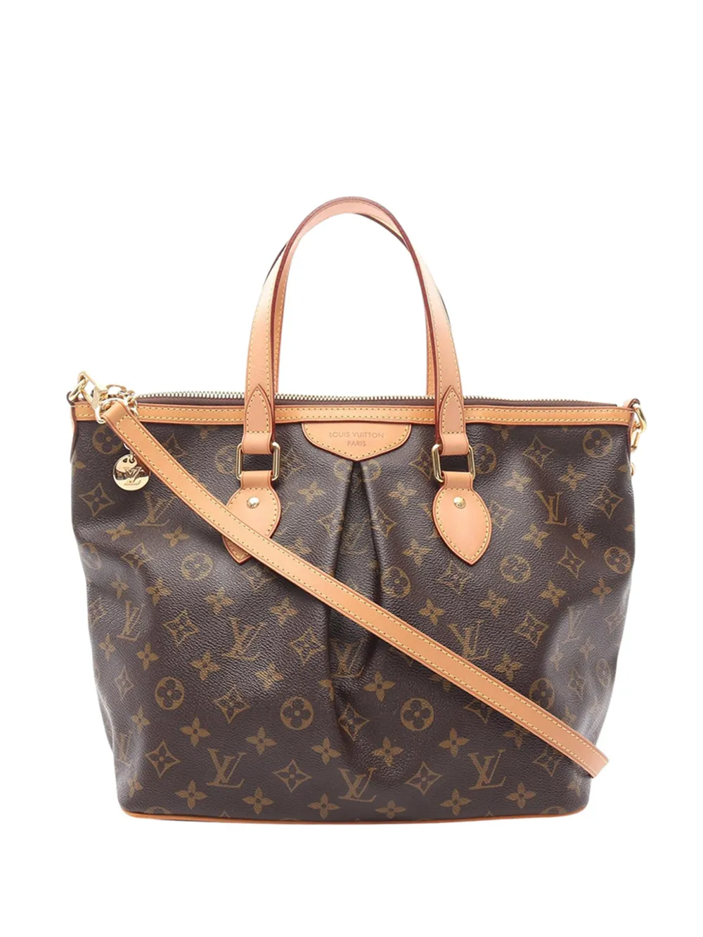 Louis Vuitton Pre-Owned 2012 Monogram Palermo PM satchel - Braun