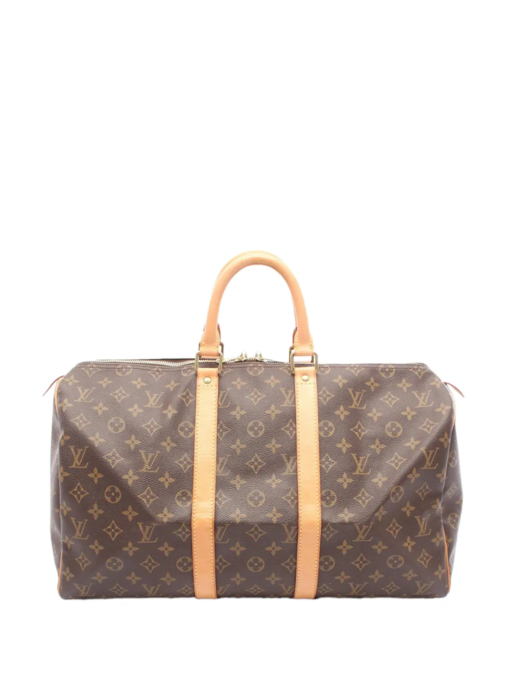 Louis Vuitton Pre-Owned Borsa da viaggio Keepall 45 con monogramma 2002 - Marrone