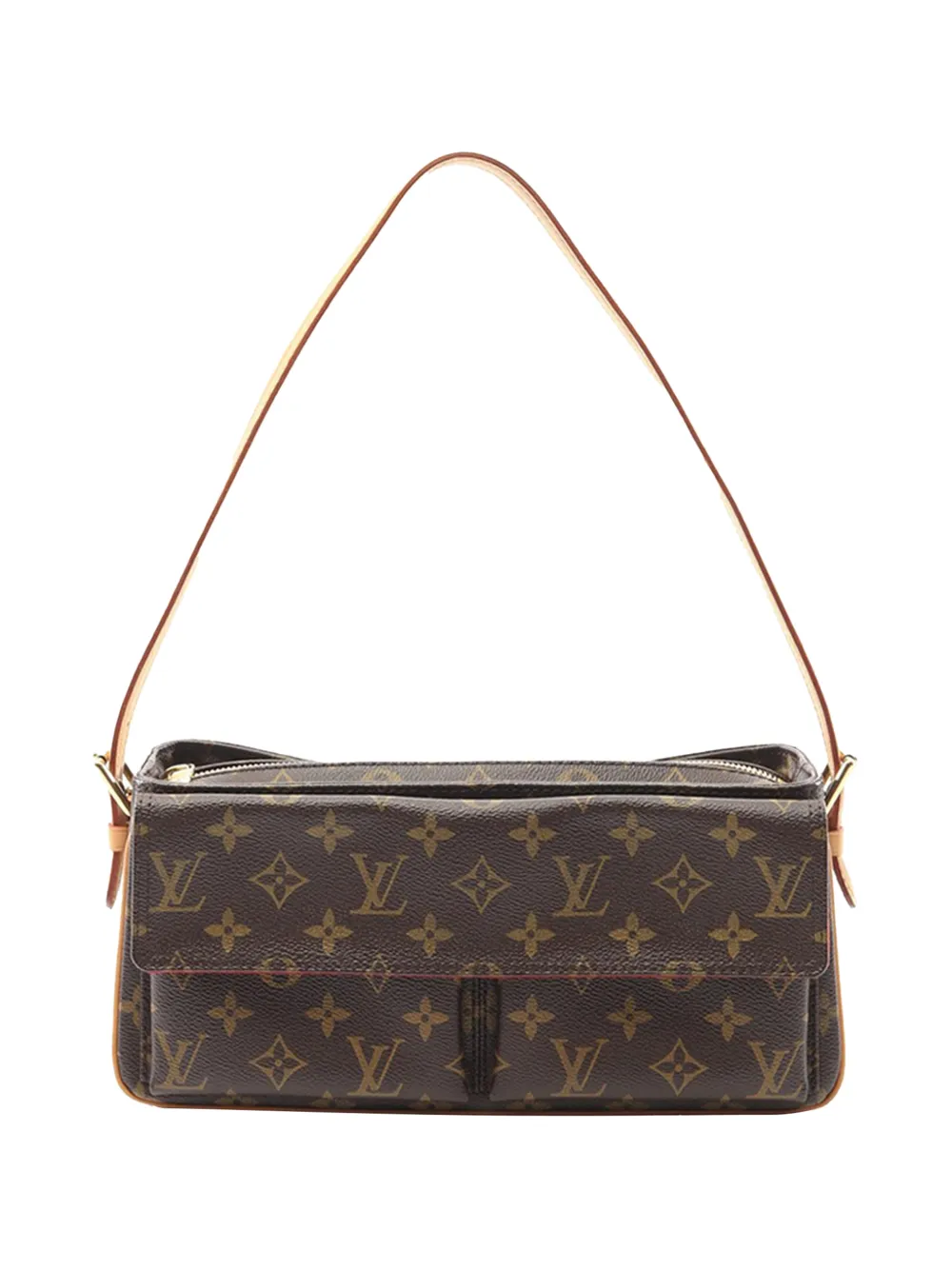 Louis Vuitton Pre-Owned Borsa a spalla Vivacité MM con monogramma 2007 - Marrone