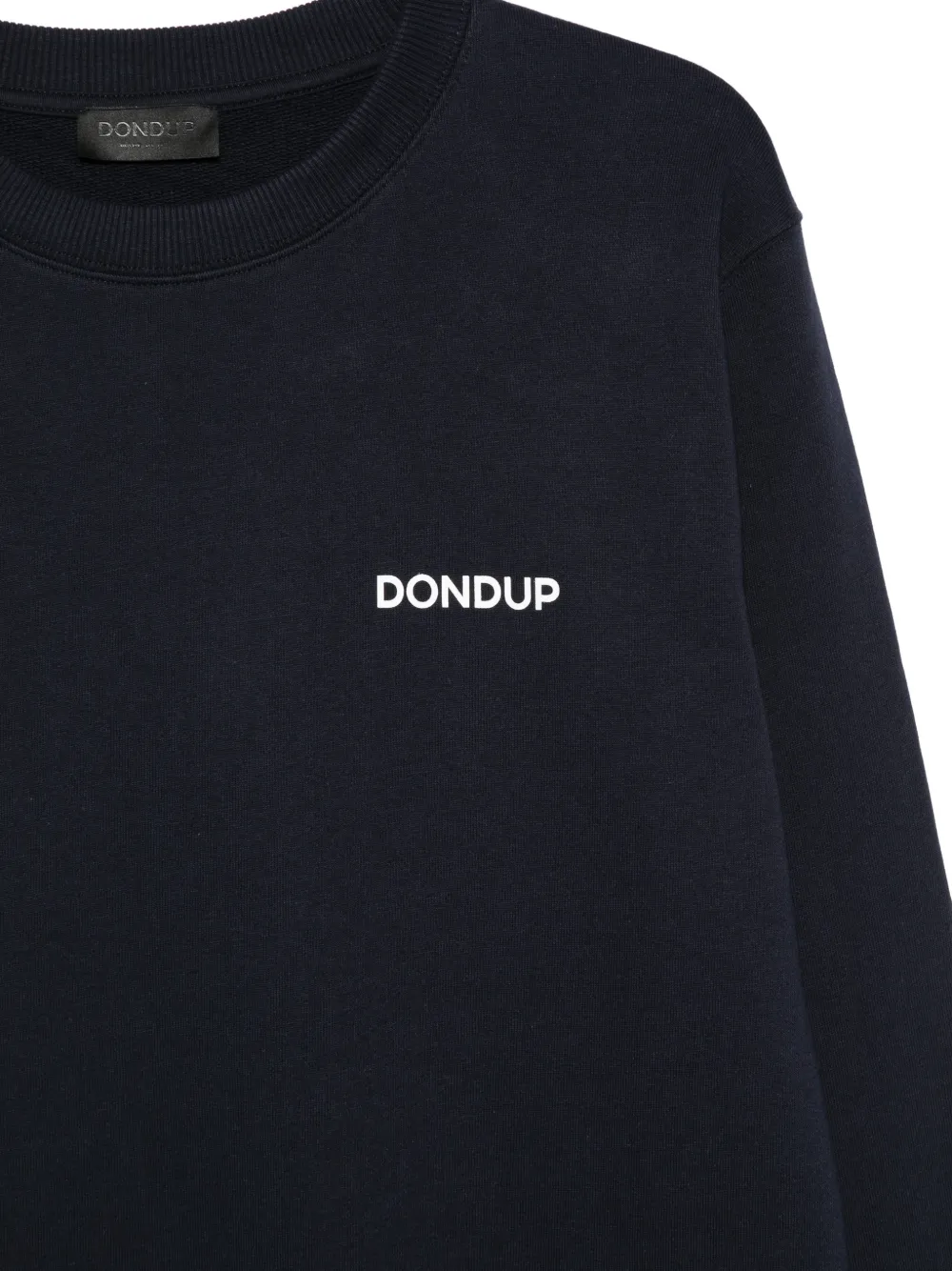 DONDUP Sweater met logoprint Blauw