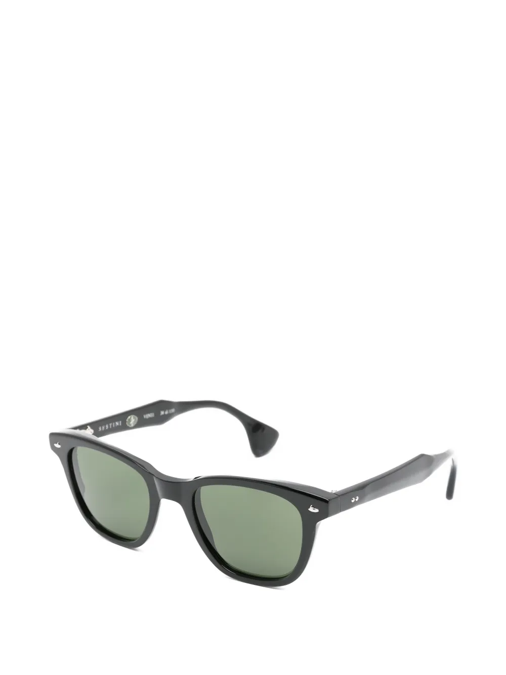 Sestini Eyewear Venti zonnebril met vierkant montuur Zwart