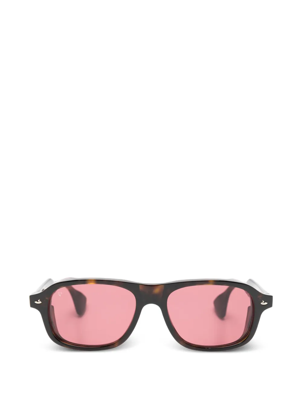 Sestini Eyewear rectangle sunglasses - Braun