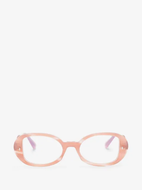 Sestini Eyewear Bril met ovaal montuur