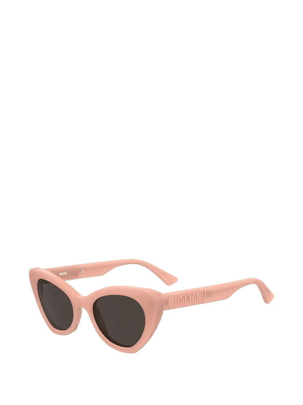 Moschino Eyewear Zonnebril met cat-eye montuur Oranje