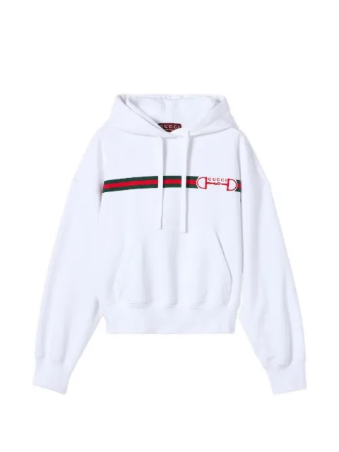 Gucci Web-print hoodie