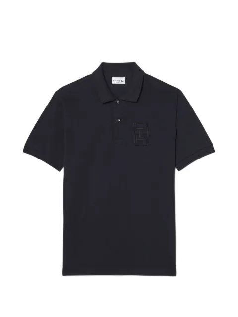 Lacoste short sleeve applique polo shirt