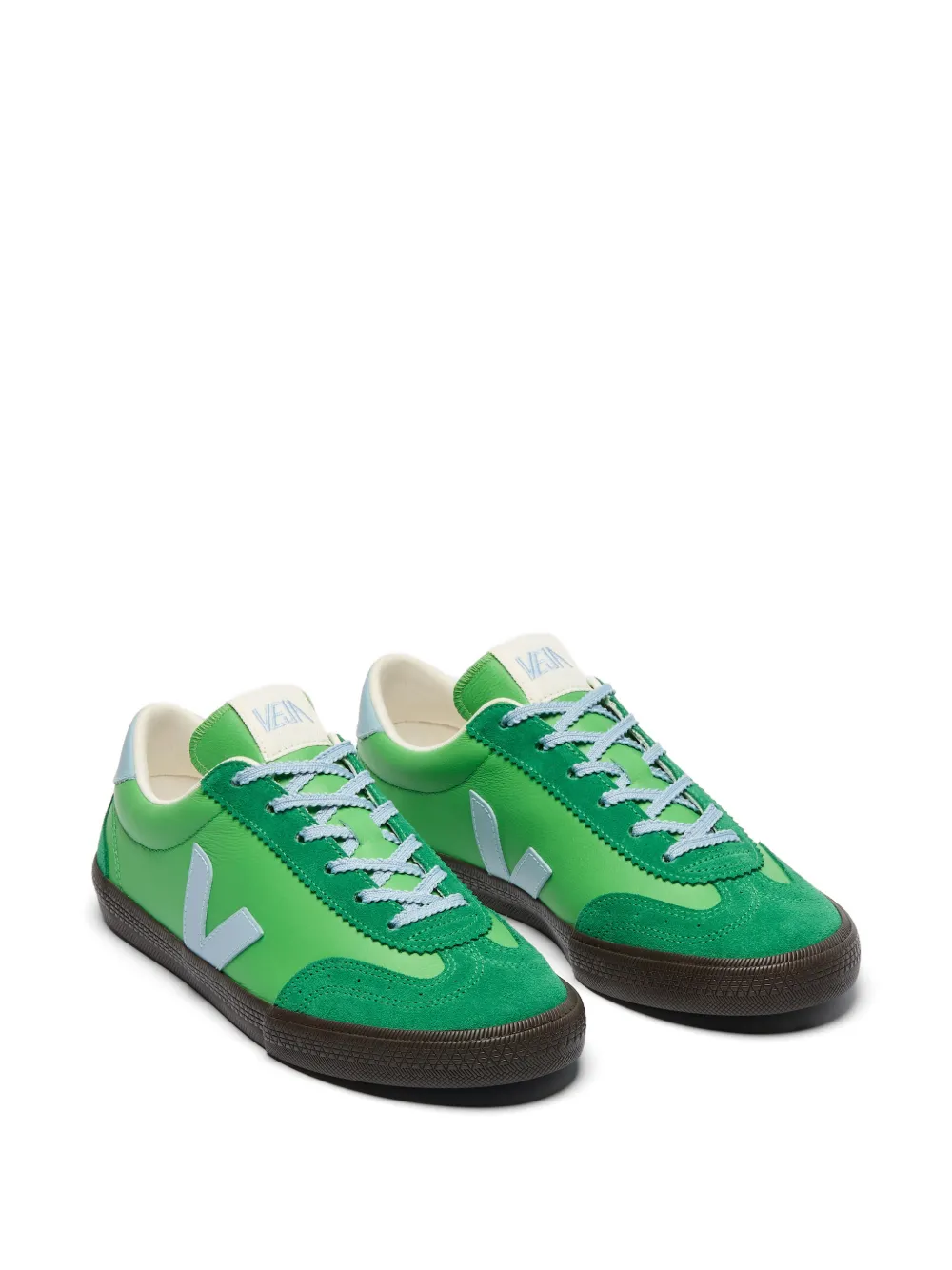 VEJA Volley leren sneakers Groen