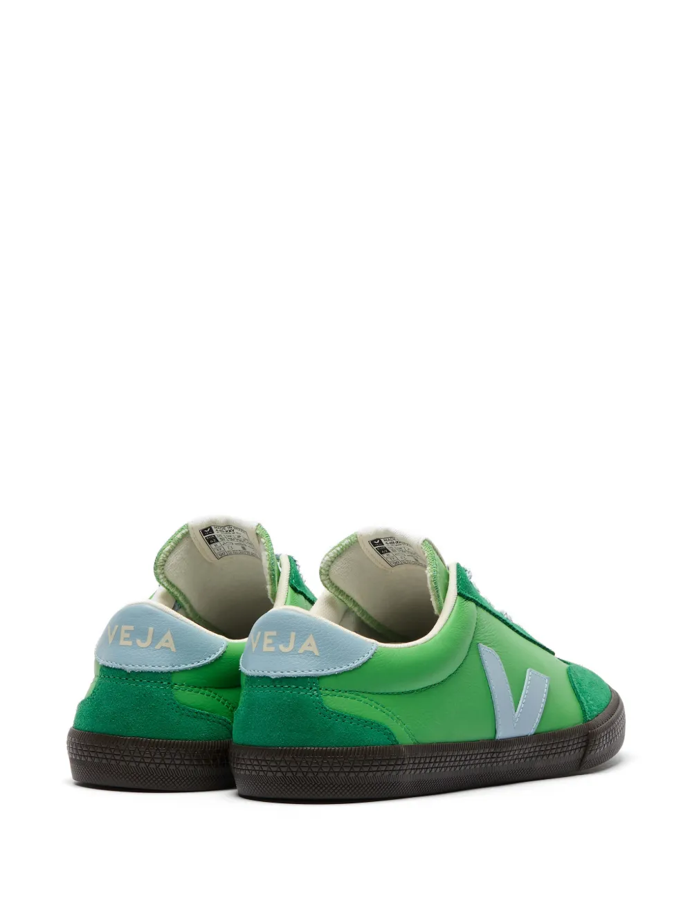 VEJA Volley leren sneakers Groen