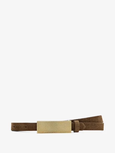 L'Agence Elyse leather belt