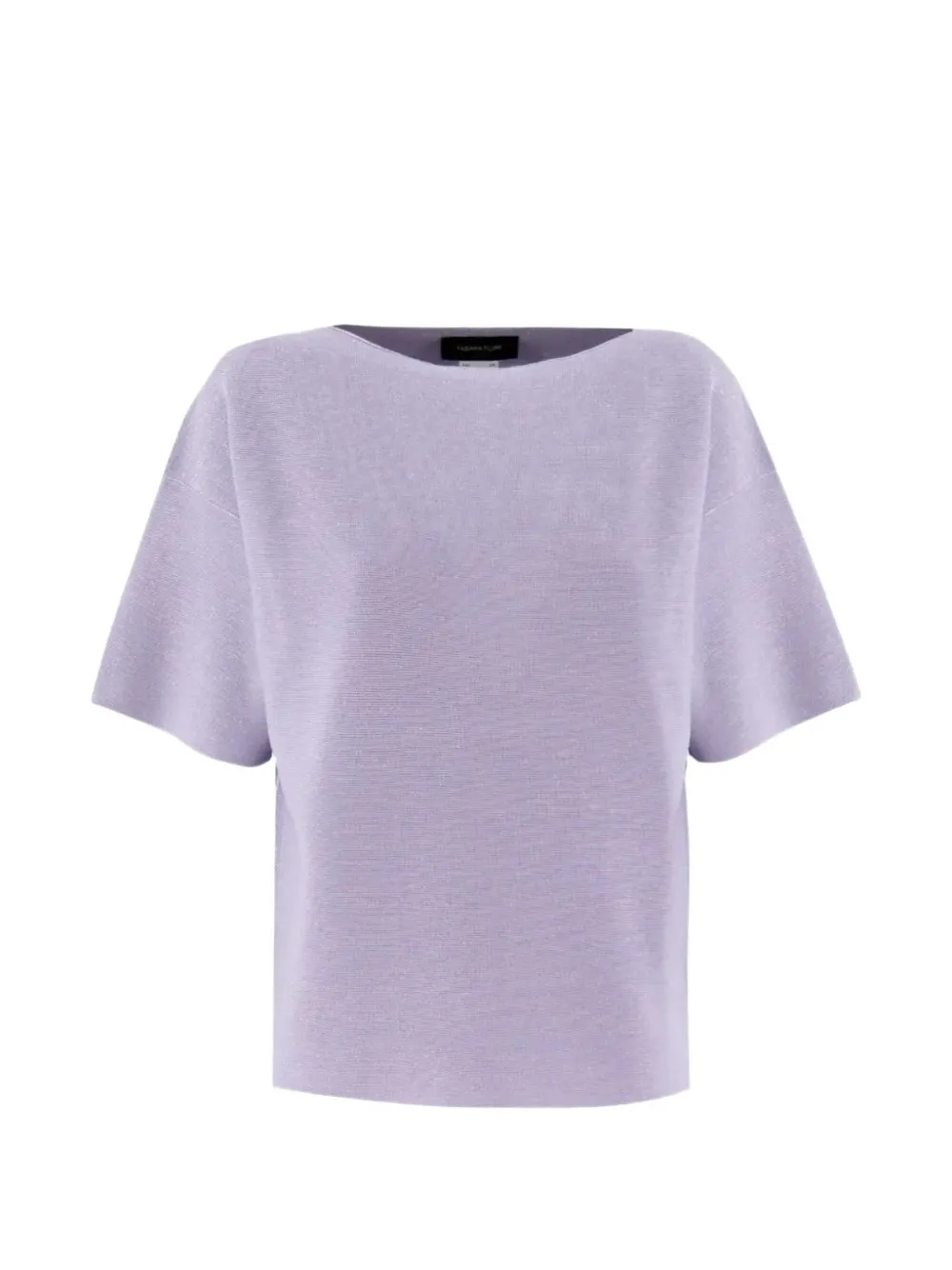 Fabiana Filippi knitted T-shirt - Viola