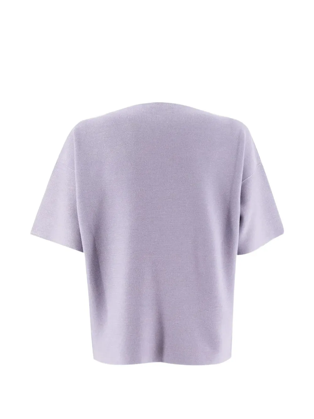 Fabiana Filippi Gebreid T-shirt Paars