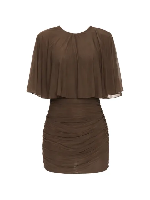 Ronny Kobo Vestido Kaeli curto com babados