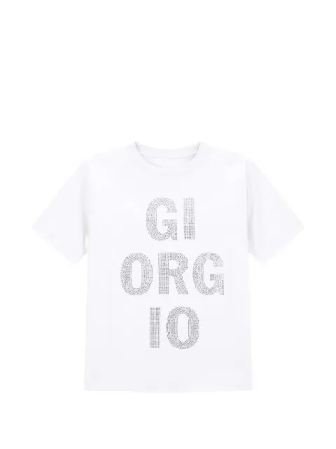 Armani Exchange playera manga corta con cuello redondo